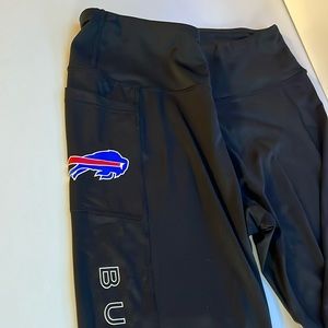 Buffalo Bills leggings, black, side pocket